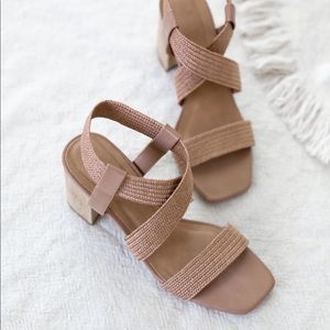 Bamboo Summer Strap Heels